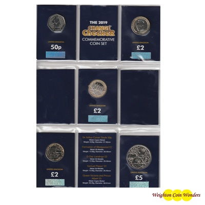 2019 BU Commemorative 5-Coin Set (Card)